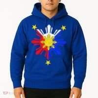 Pinoy Filipino Philippine Flag Sun Hoodie thumb 2