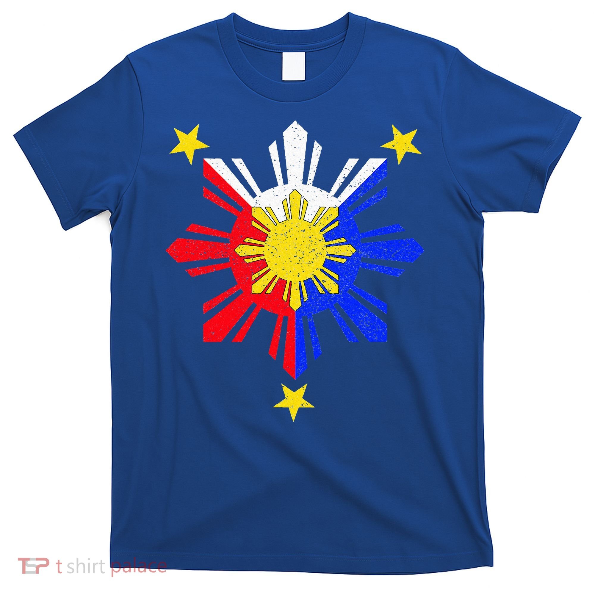 Pinoy Filipino Philippine Flag Sun T-Shirt