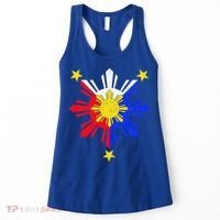 Pinoy Filipino Philippine Flag Sun Women's Tank Top thumb 0