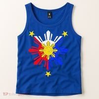 Pinoy Filipino Philippine Flag Sun Tank Top thumb 2