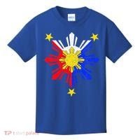 Pinoy Filipino Philippine Flag Sun Kids T-Shirt thumb 0