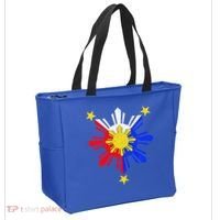 Pinoy Filipino Philippine Flag Sun Tote Bag thumb 2