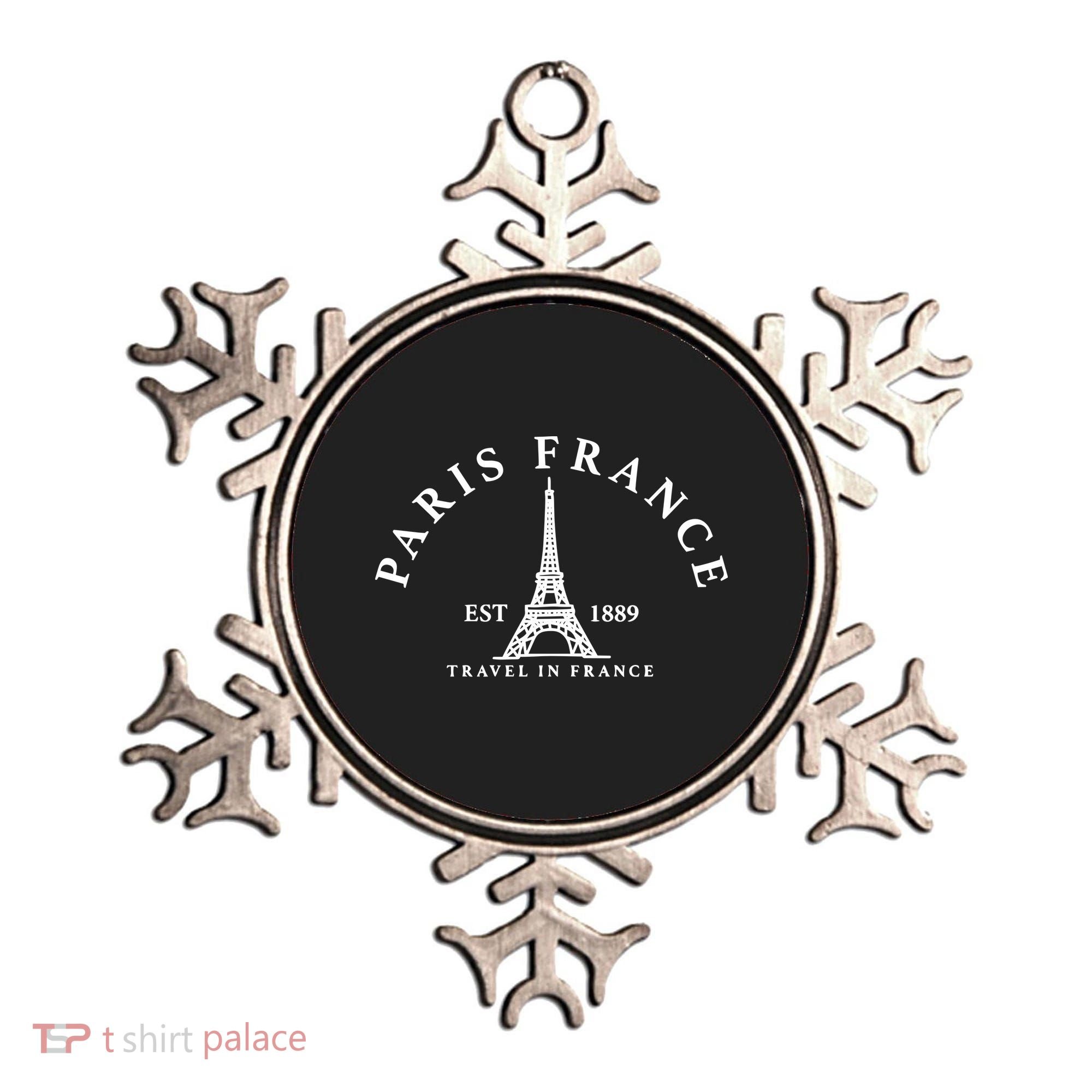 Paris France Ornament