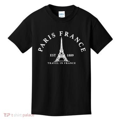 Paris France Kids T-Shirt