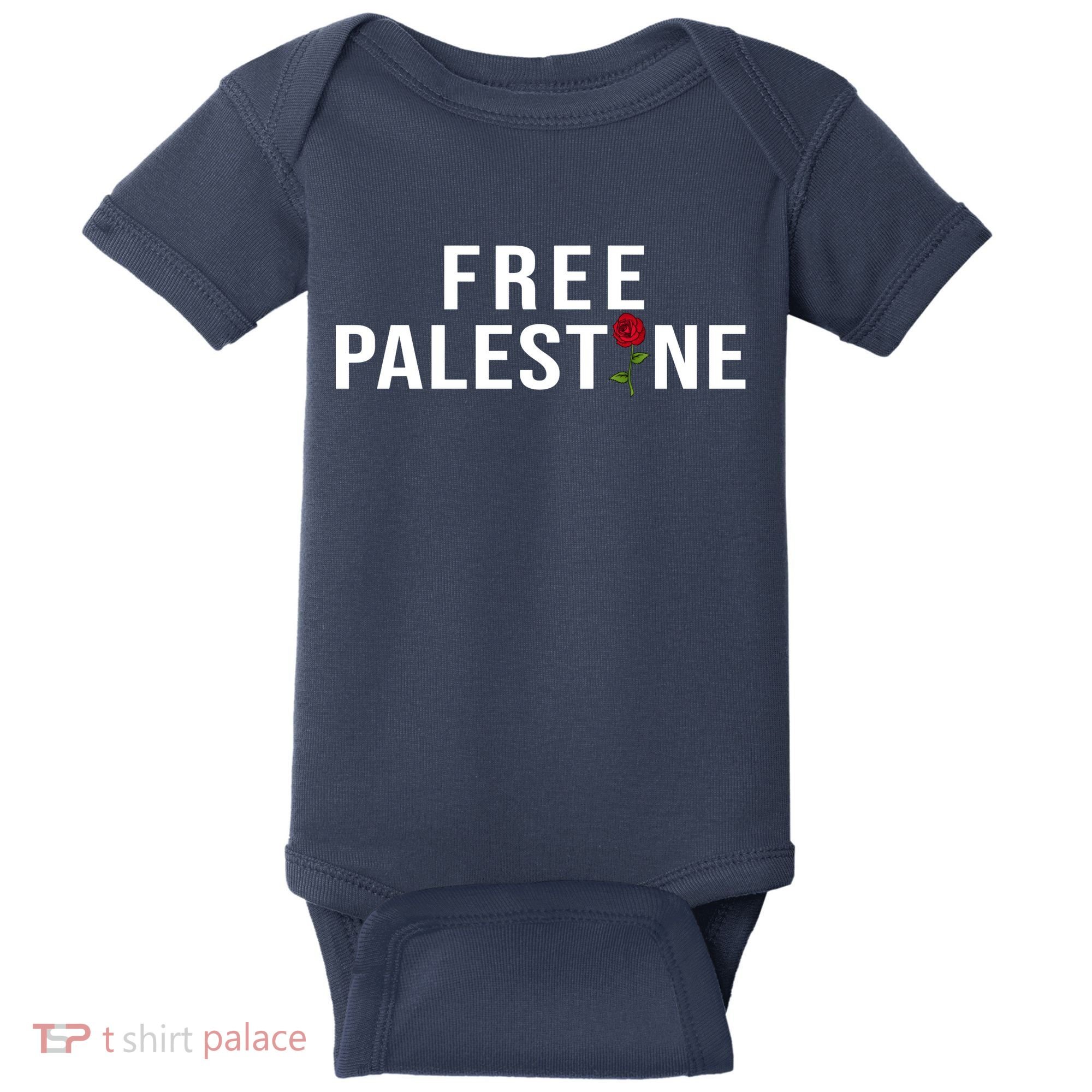 Palestine Free Palestine Free Gaza Palestine Baby Bodysuit