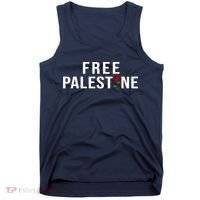Palestine Free Palestine Free Gaza Palestine Tank Top thumb 0