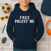 Palestine Free Palestine Free Gaza Palestine Kids Hoodie thumb 2