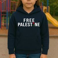 Palestine Free Palestine Free Gaza Palestine Kids Hoodie thumb 3