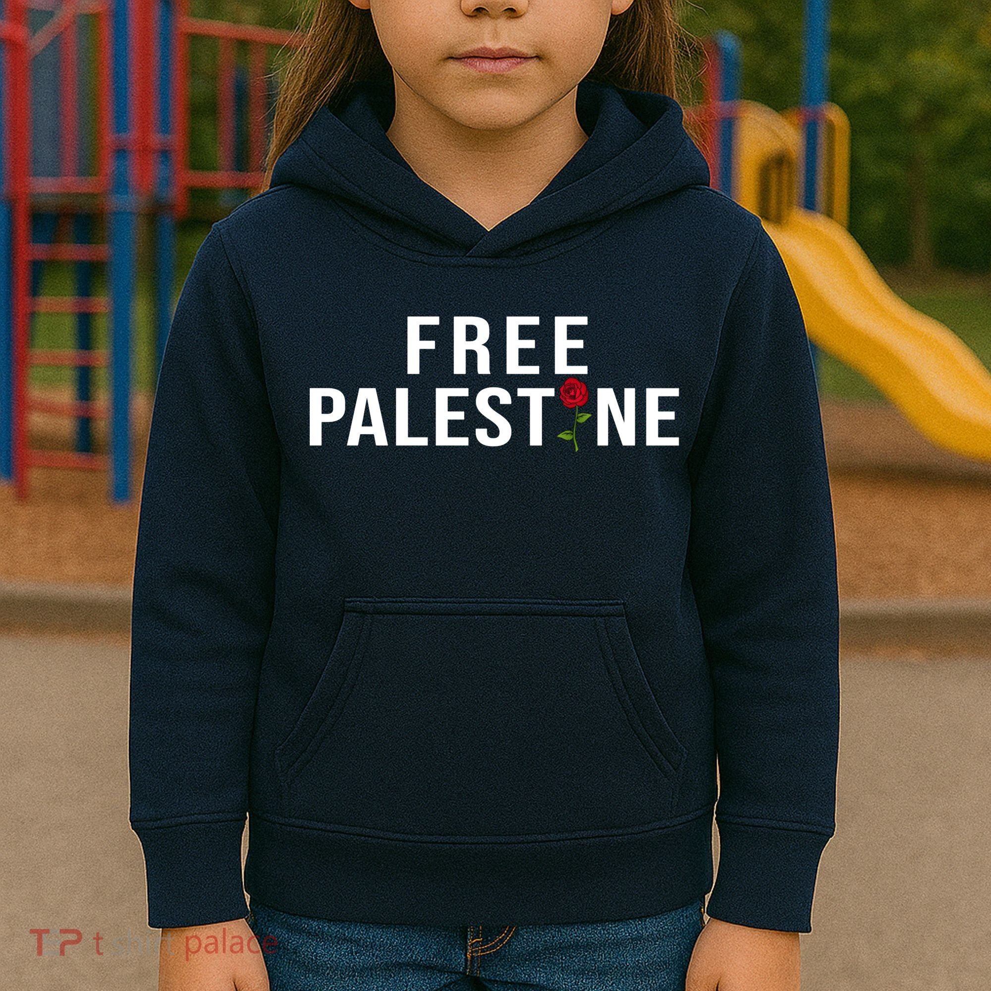Palestine Free Palestine Free Gaza Palestine Kids Hoodie