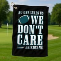 Philly Football Philadelphia Bird Gang Fly Eagles Fly Golf Towel thumb 1