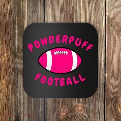 Powderpuff Football Coaster