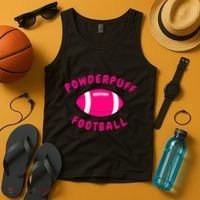 Powderpuff Football Tank Top thumb 4
