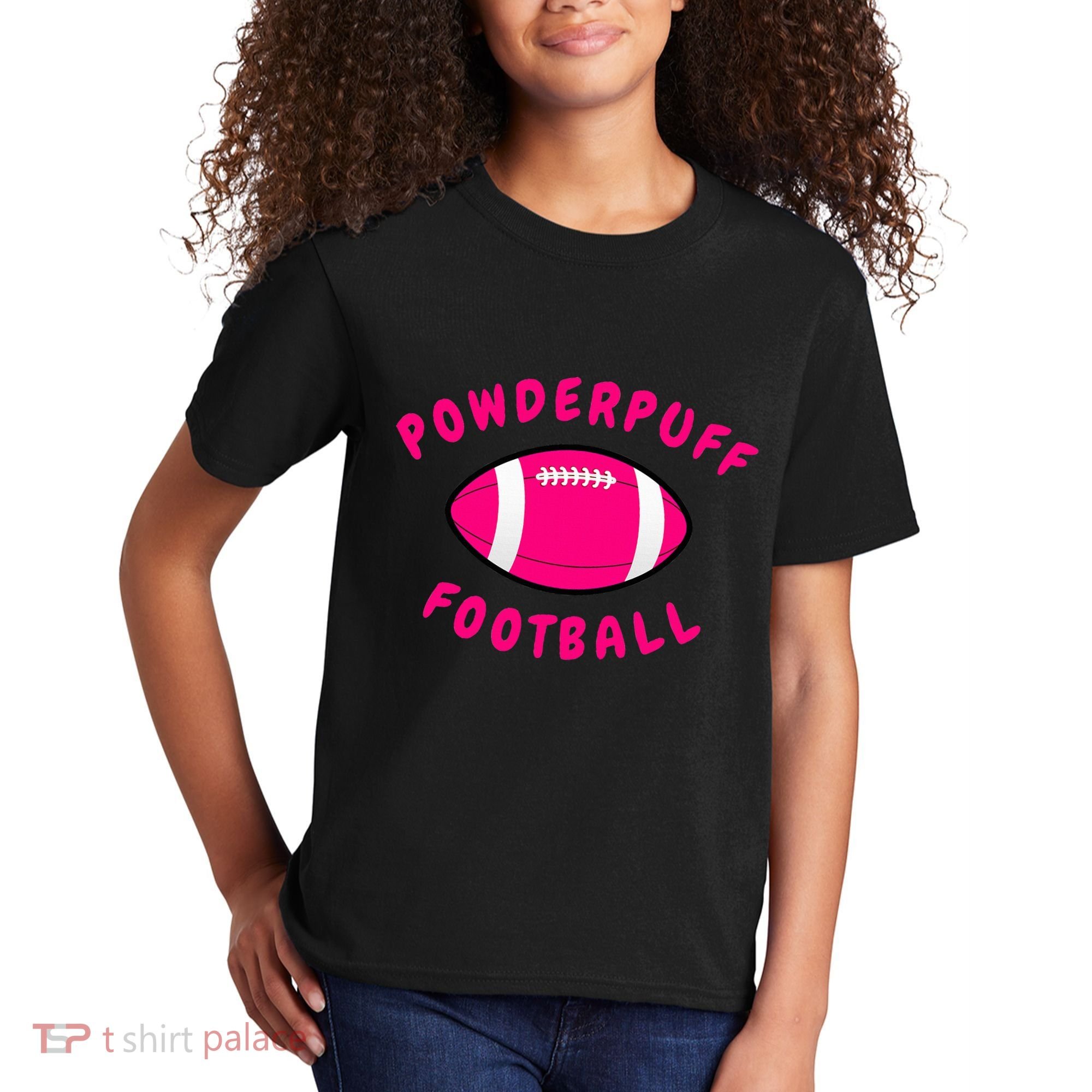 Powderpuff Football Kids T-Shirt