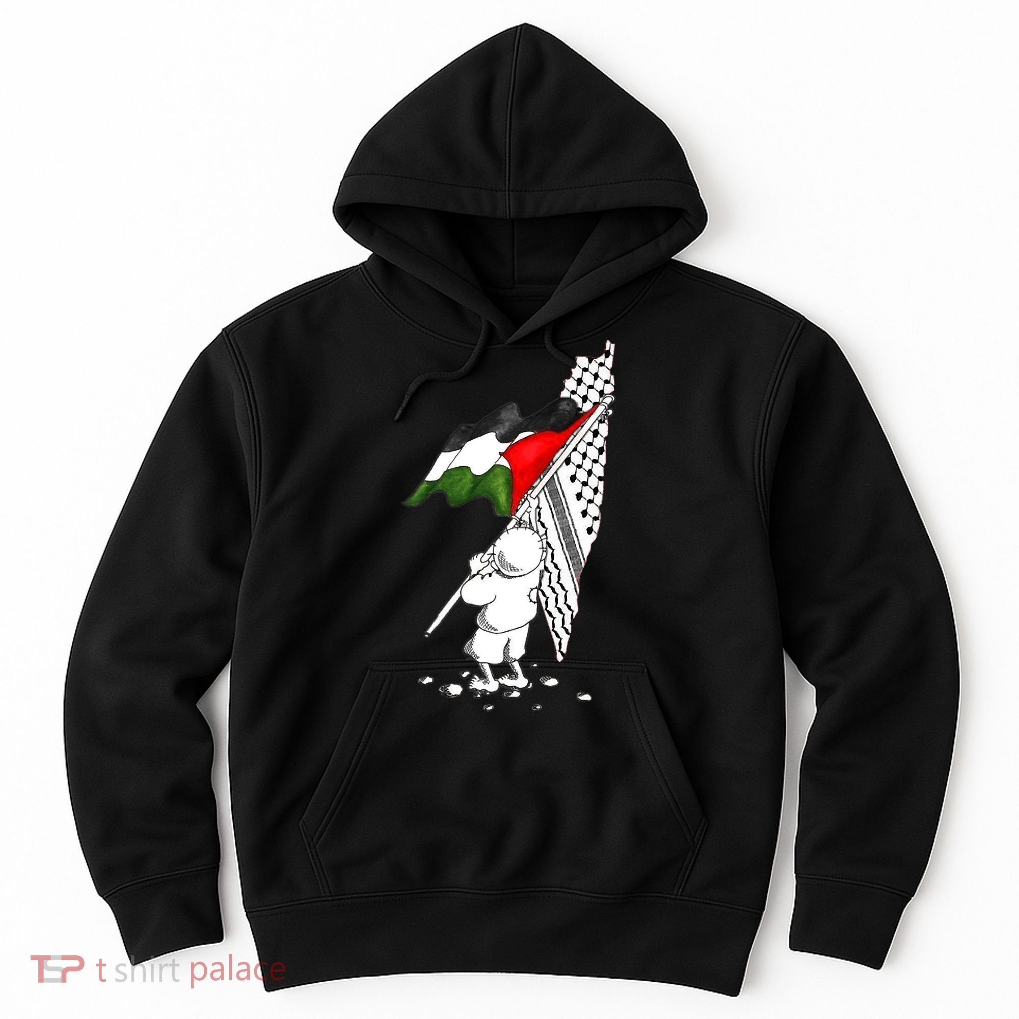 Palestine Free Palestine In Arabic Free Gaza Palestine Strong Hoodie