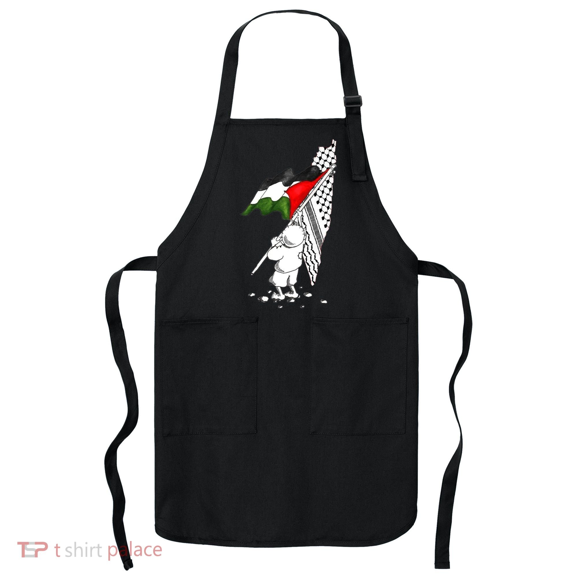 Palestine Free Palestine In Arabic Free Gaza Palestine Strong Apron