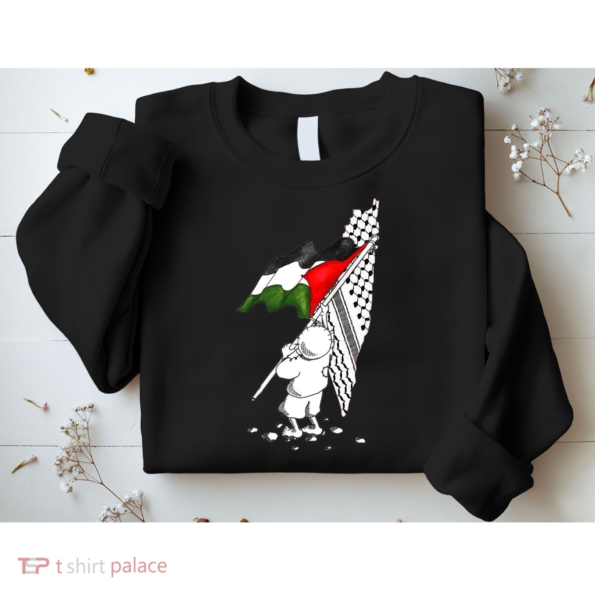Palestine Free Palestine In Arabic Free Gaza Palestine Strong Sweatshirt