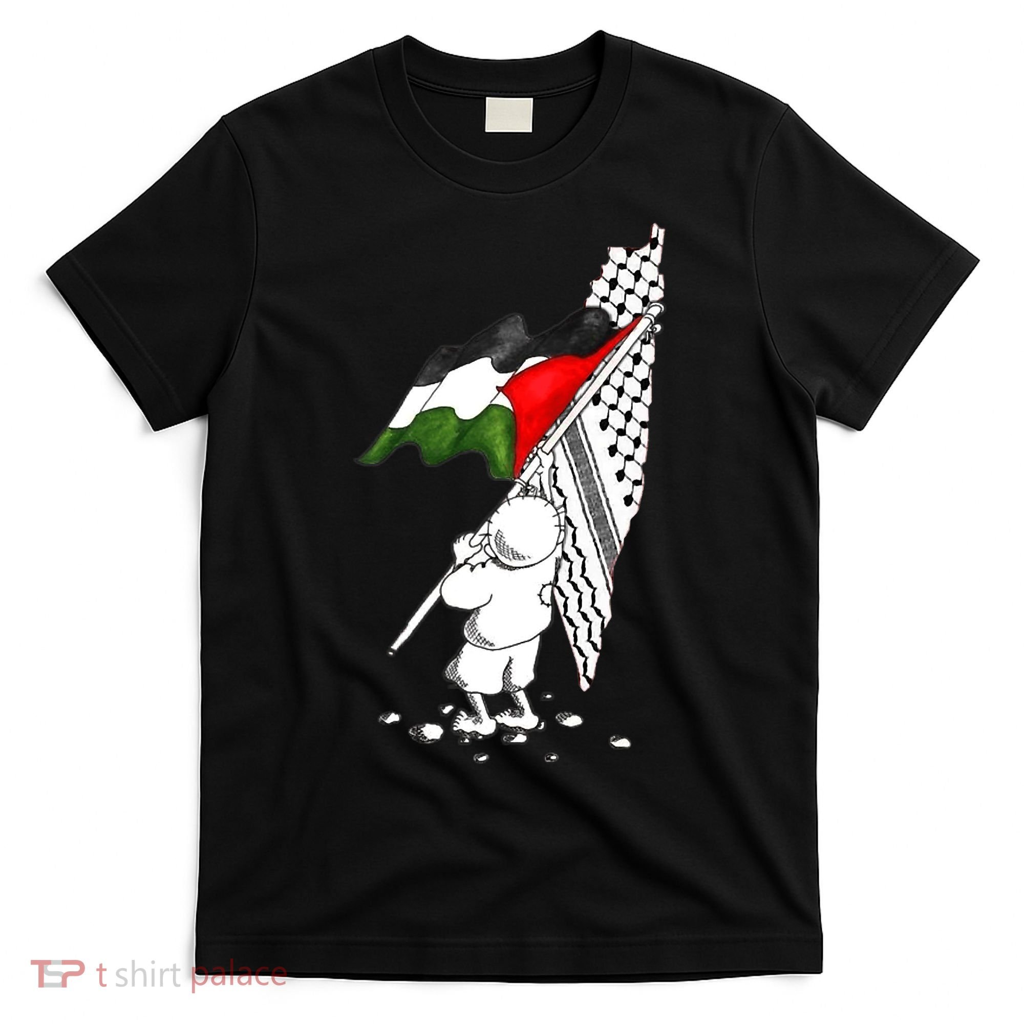 Palestine Free Palestine In Arabic Free Gaza Palestine Strong T-Shirt