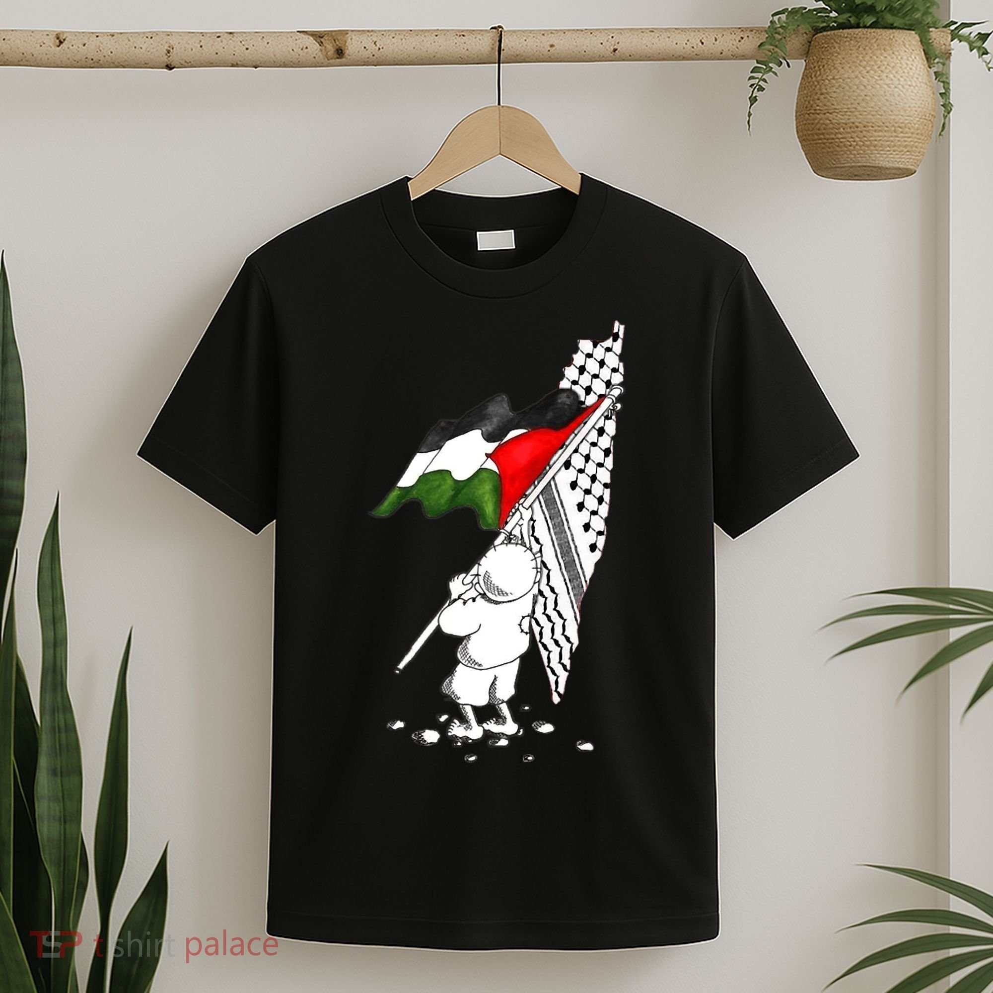 Palestine Free Palestine In Arabic Free Gaza Palestine Strong T-Shirt