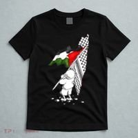 Palestine Free Palestine In Arabic Free Gaza Palestine Strong T-Shirt thumb 5
