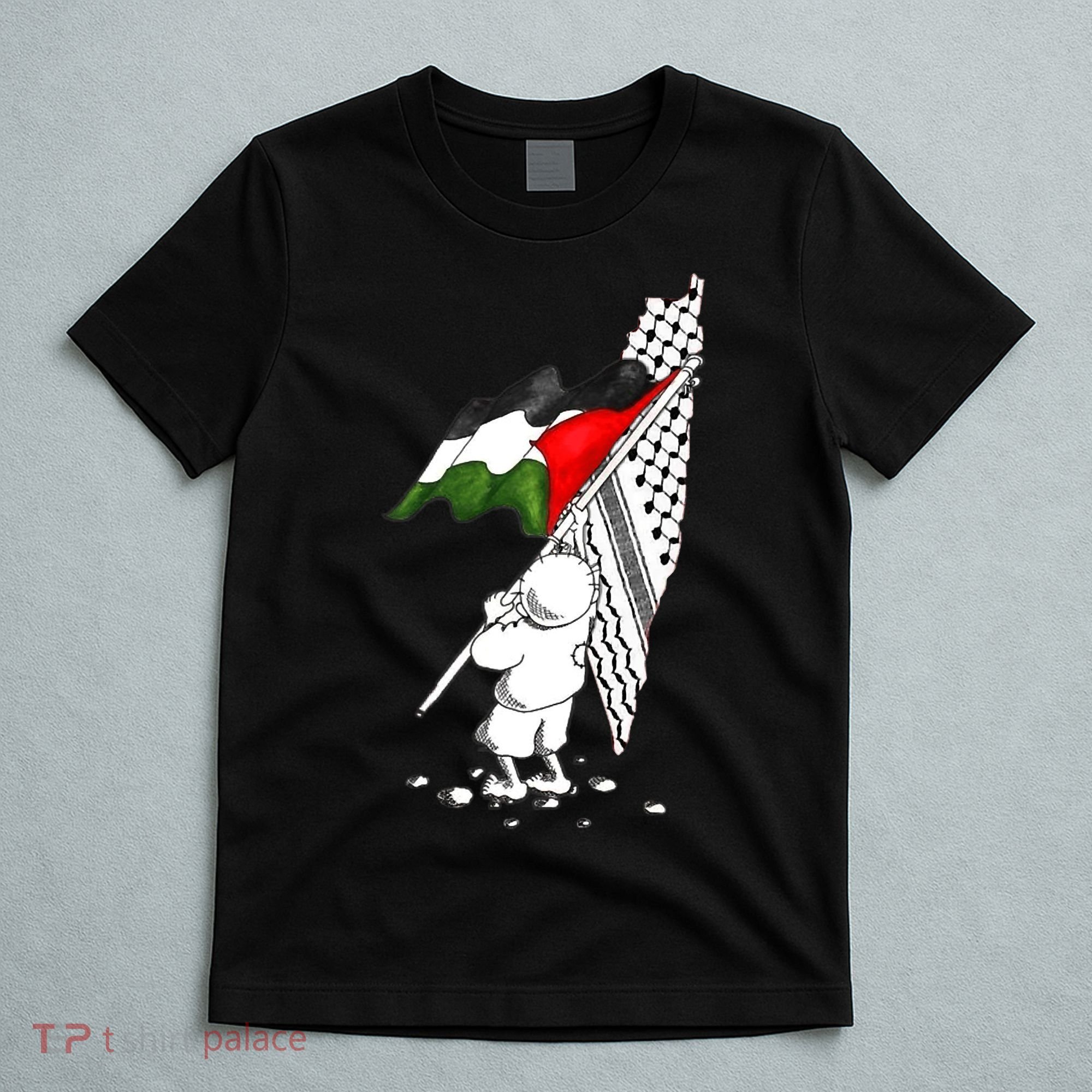 Palestine Free Palestine In Arabic Free Gaza Palestine Strong T-Shirt