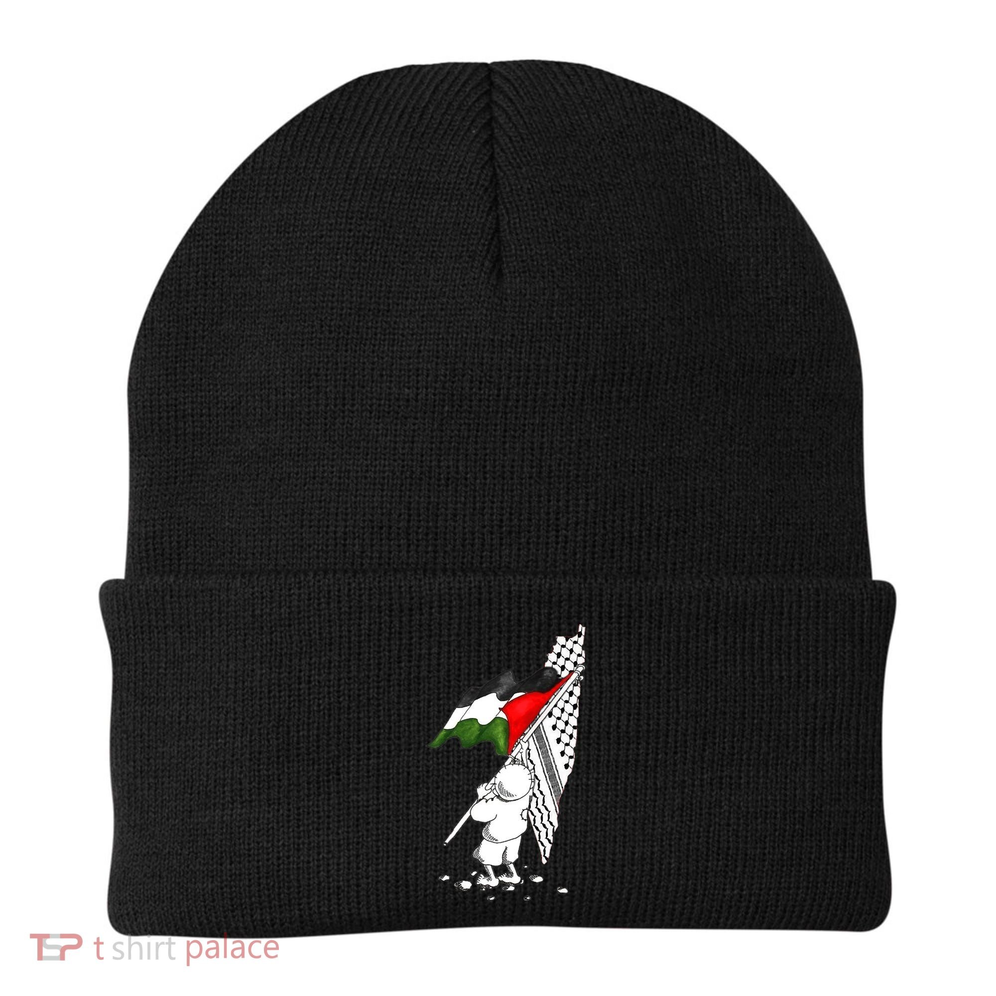 Palestine Free Palestine In Arabic Free Gaza Palestine Strong Beanie