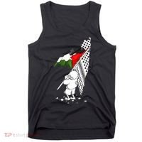 Palestine Free Palestine In Arabic Free Gaza Palestine Strong Tank Top thumb 0