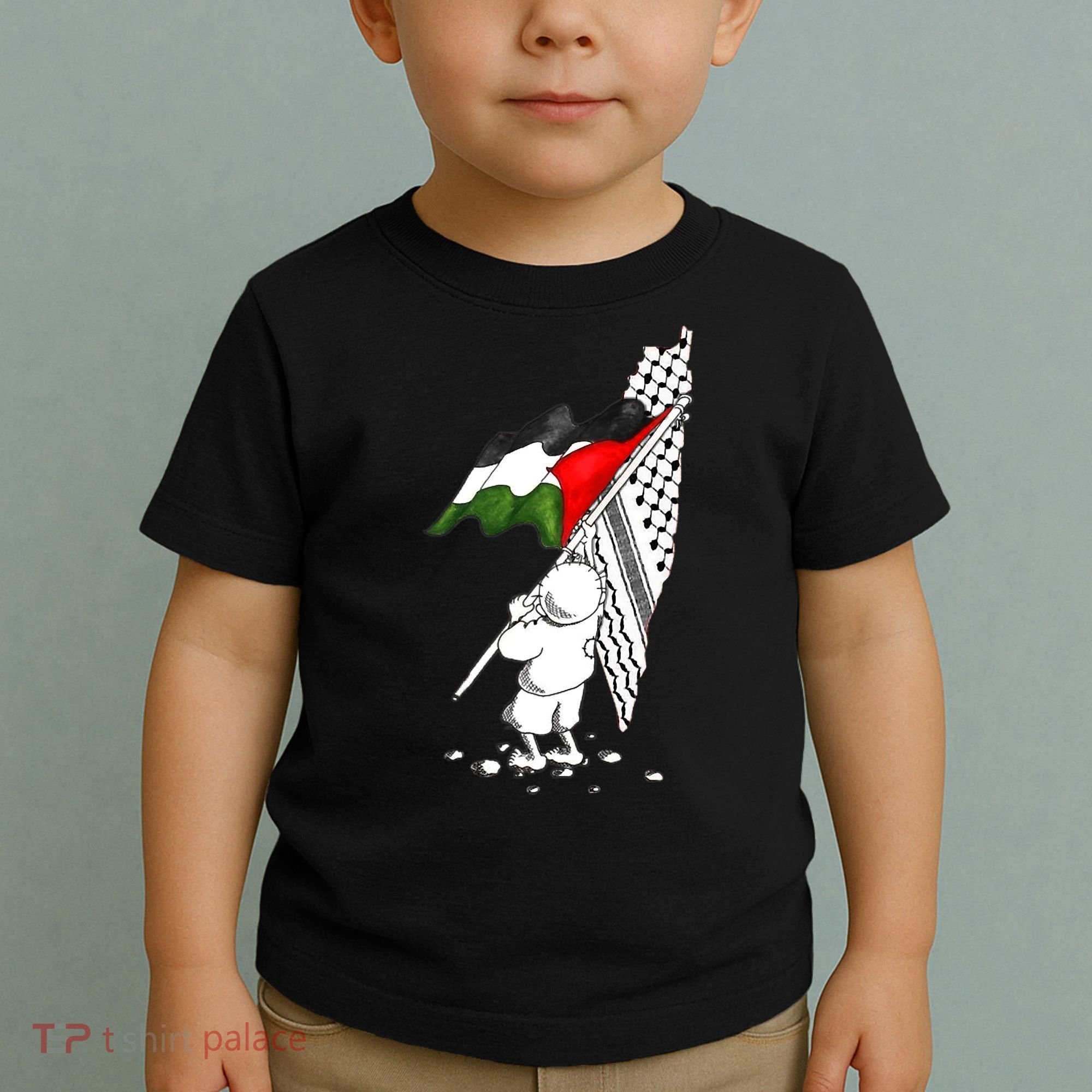 Palestine Free Palestine In Arabic Free Gaza Palestine Strong Toddler T-Shirt