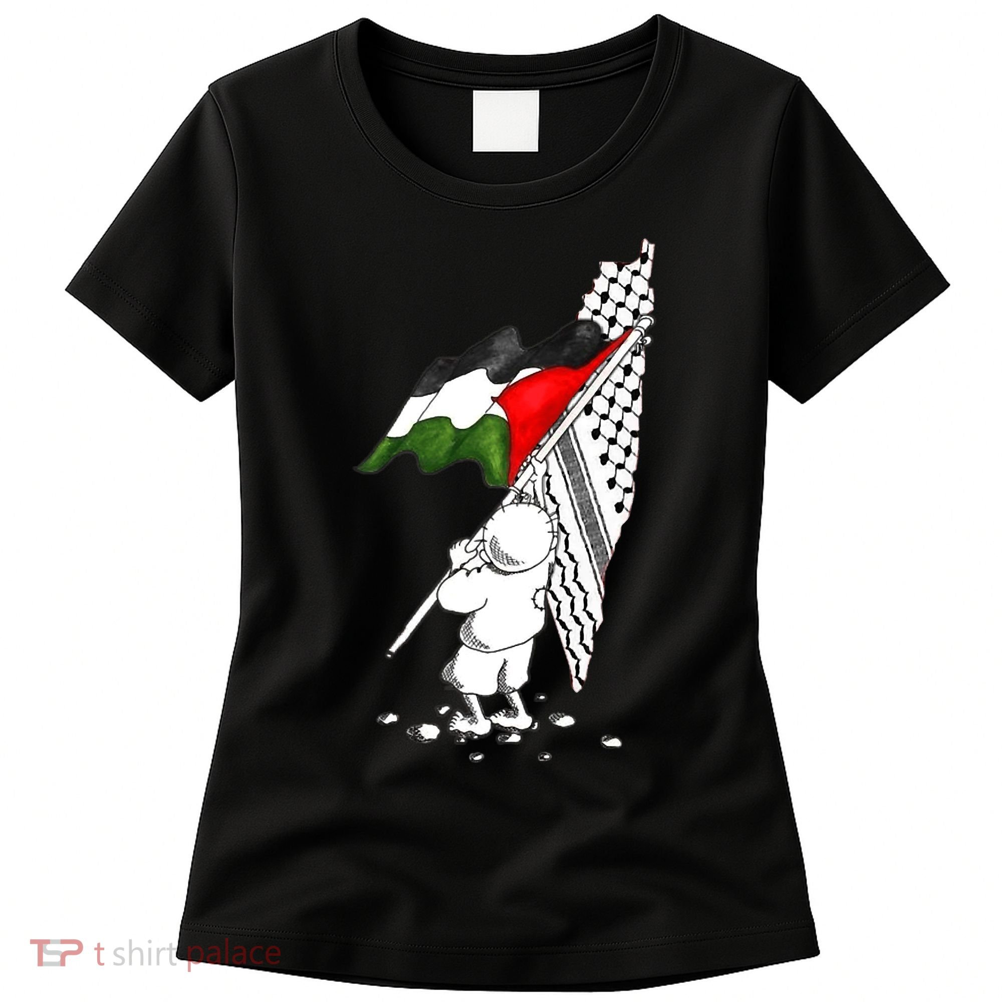 Palestine Free Palestine In Arabic Free Gaza Palestine Strong Women's T-Shirt