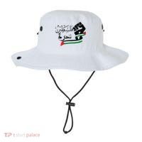 Palestine Free Palestine In Arabic Free Gaza Support Palestine Bucket Hat thumb 0