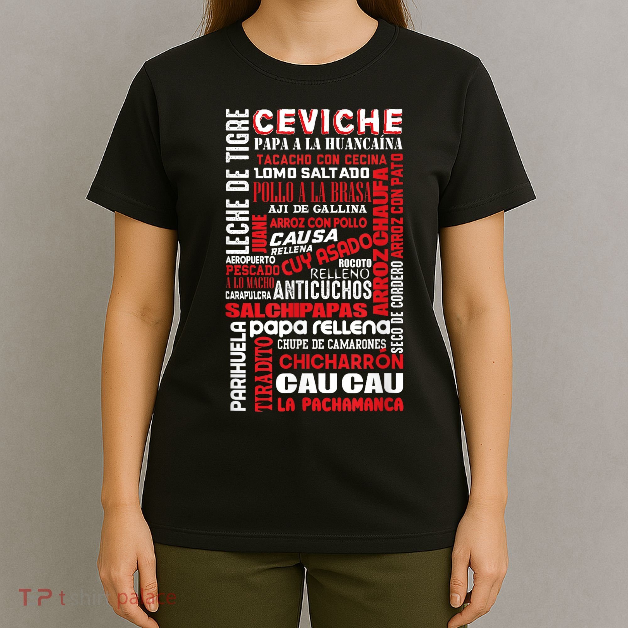 Peruvian Food Peru Foodie Chef Gastronomy T-Shirt