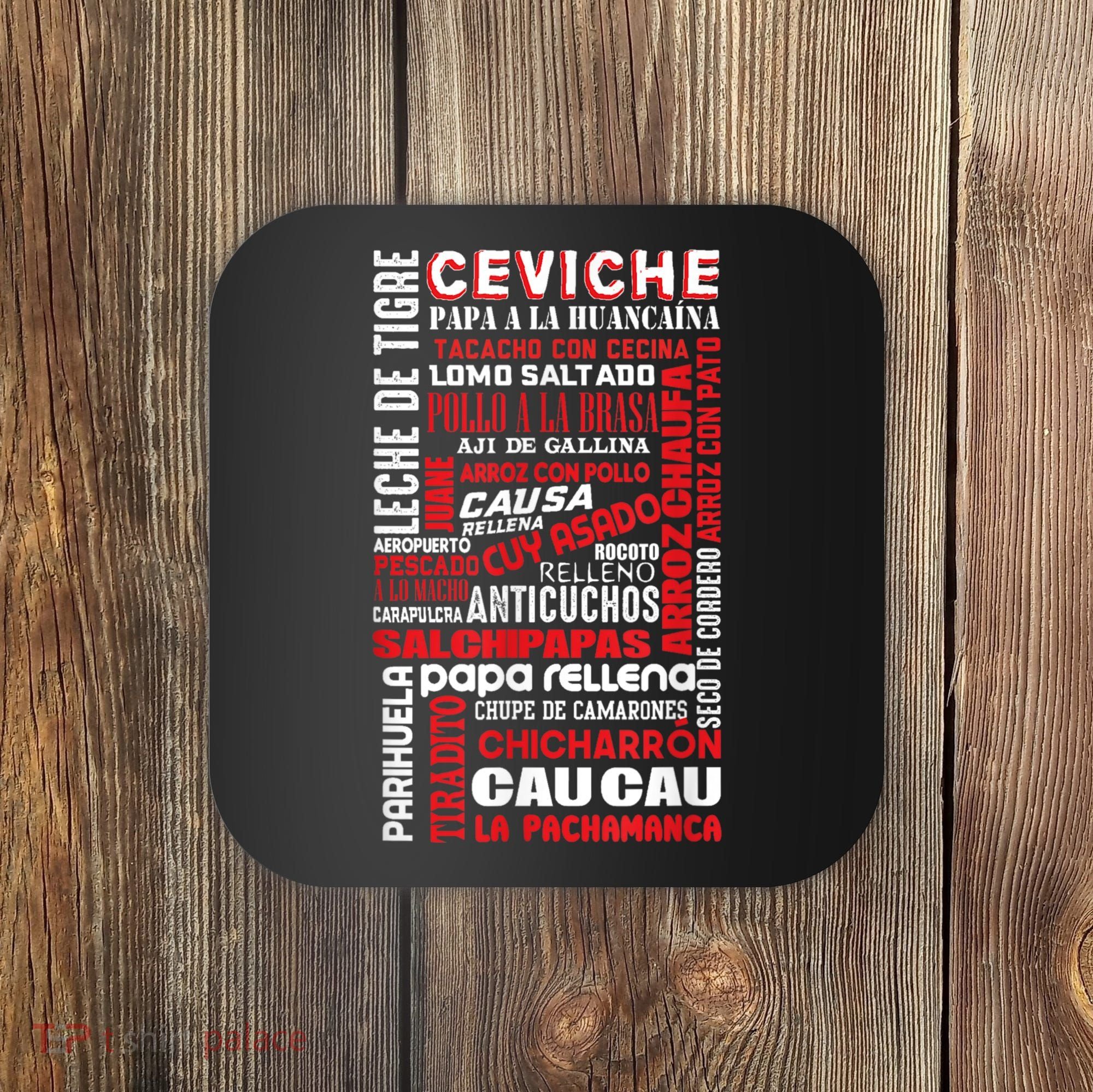 Peruvian Food Peru Foodie Chef Gastronomy Coaster