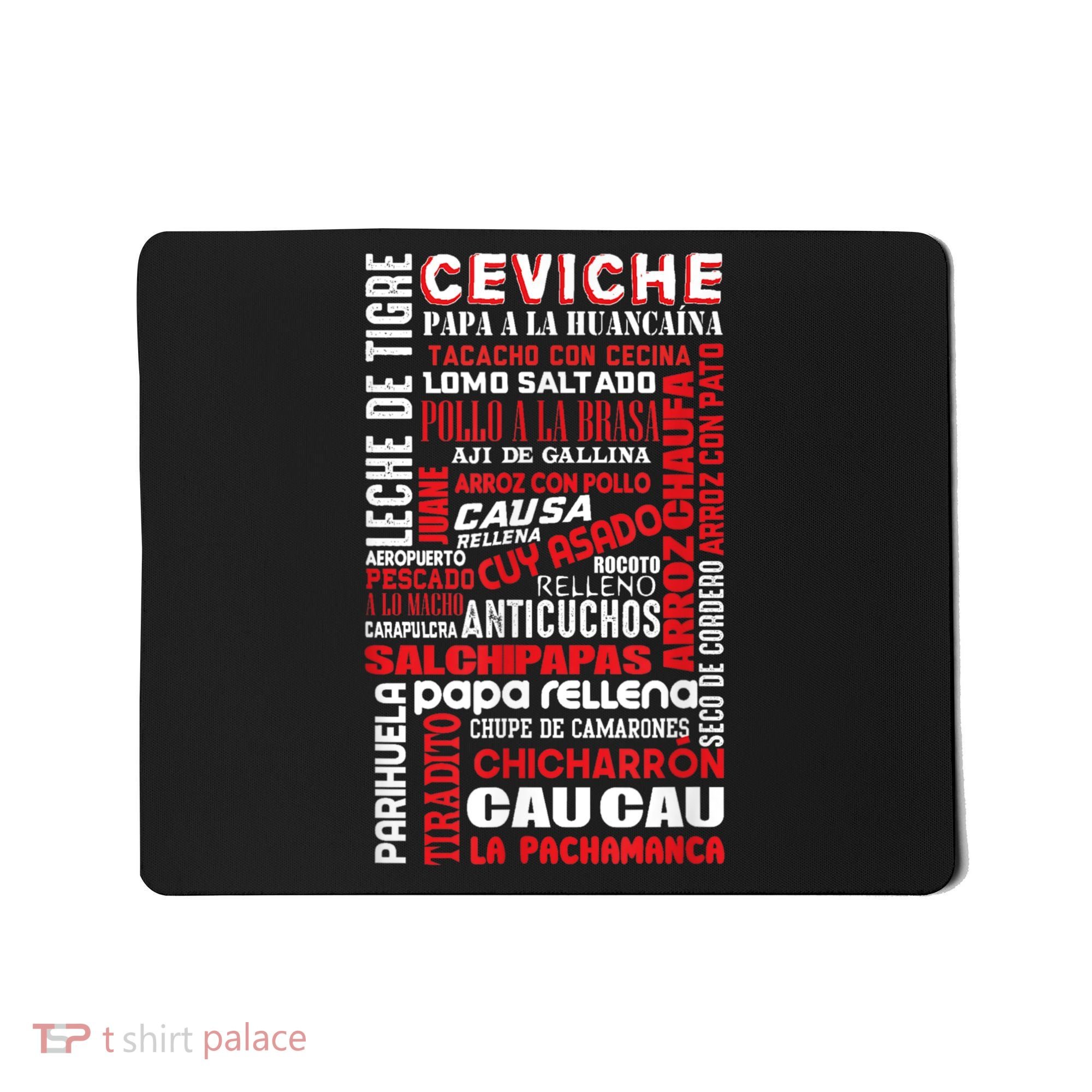 Peruvian Food Peru Foodie Chef Gastronomy Mousepad
