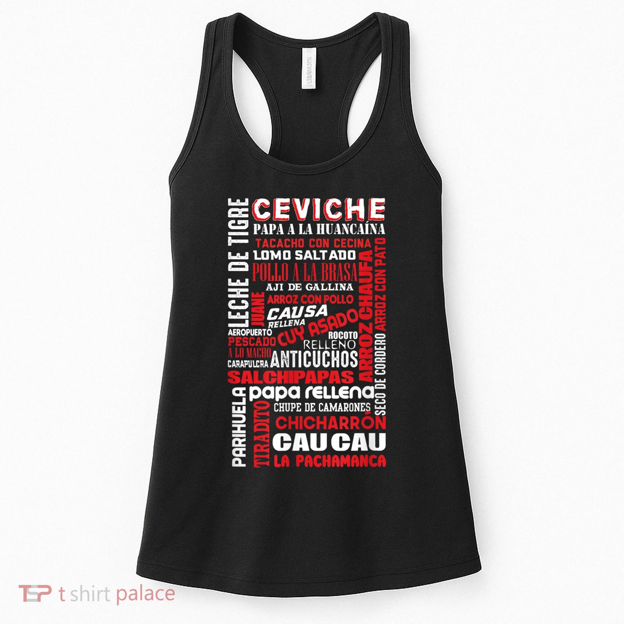 Peruvian Food Peru Foodie Chef Gastronomy Women's Tank Top