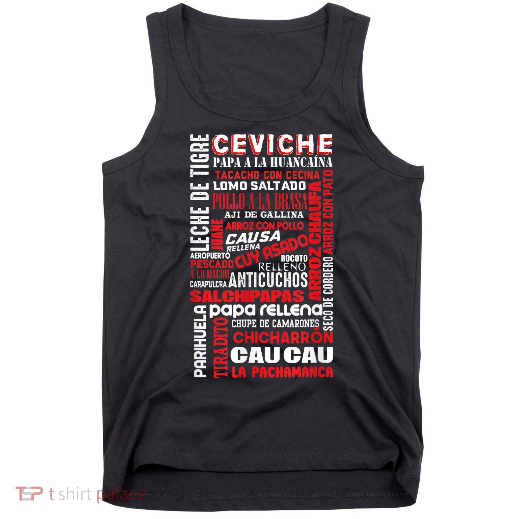 Peruvian Food Peru Foodie Chef Gastronomy Tank Top