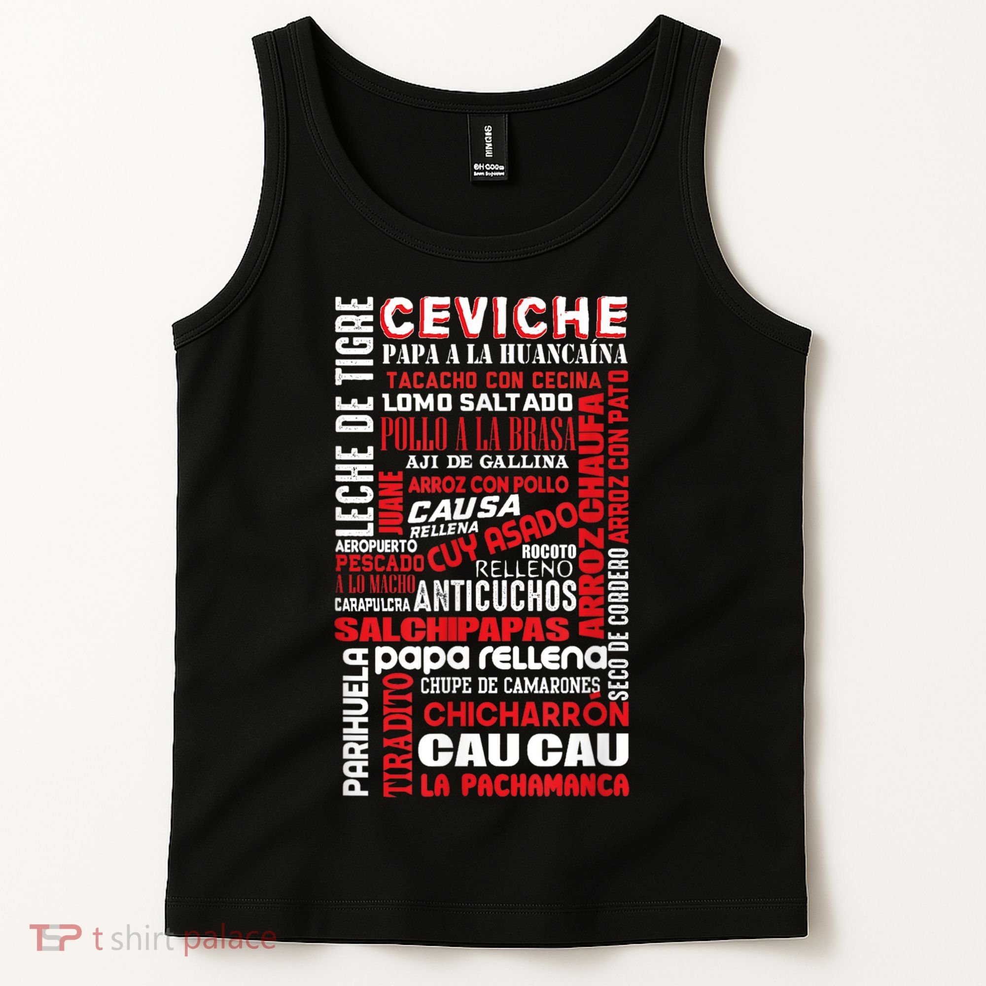 Peruvian Food Peru Foodie Chef Gastronomy Tank Top