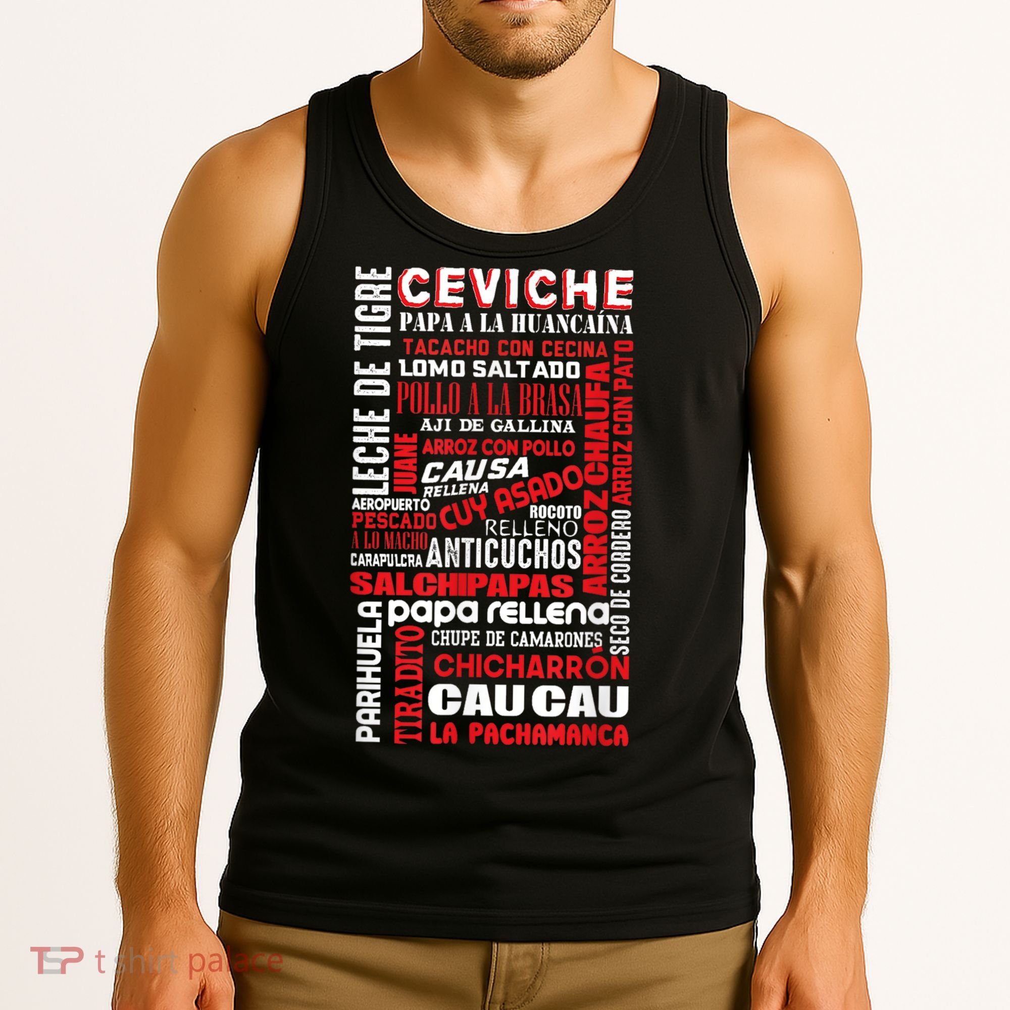 Peruvian Food Peru Foodie Chef Gastronomy Tank Top