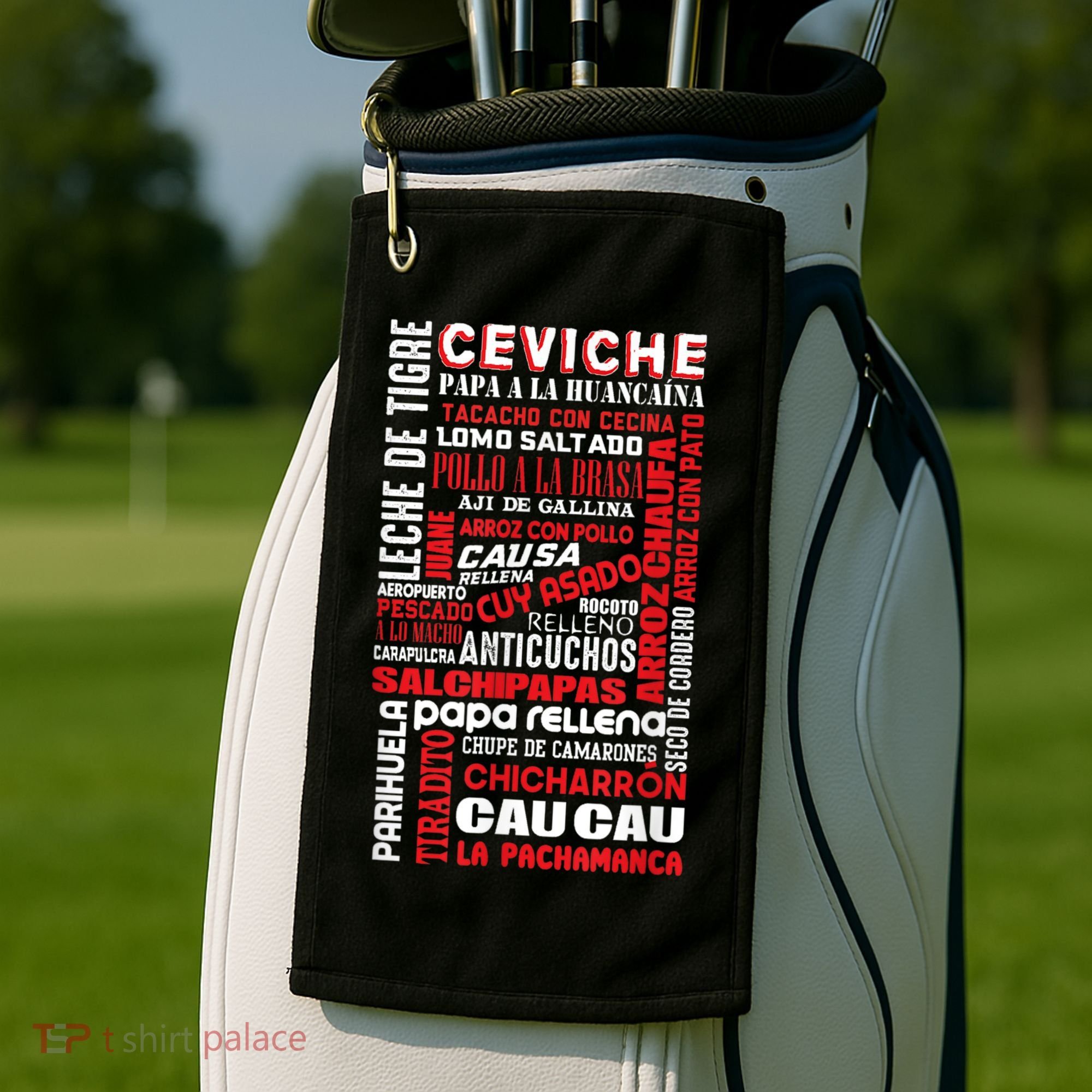 Peruvian Food Peru Foodie Chef Gastronomy Golf Towel