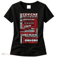 Peruvian Food Peru Foodie Chef Gastronomy Women's T-Shirt thumb 0