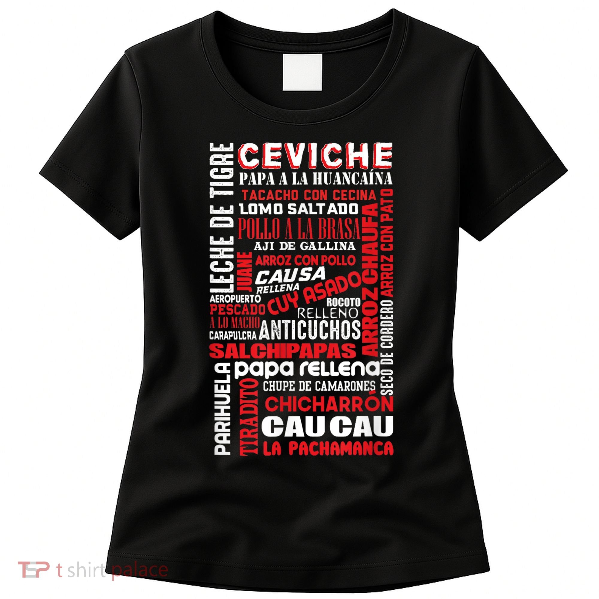 Peruvian Food Peru Foodie Chef Gastronomy Women's T-Shirt