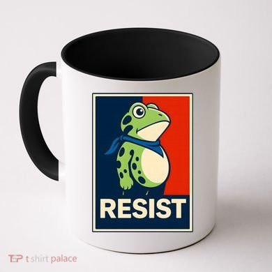 Portland Frog Protest Retro Vintage Coffee Mug