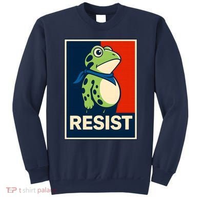 Portland Frog Protest Retro Vintage Sweatshirt
