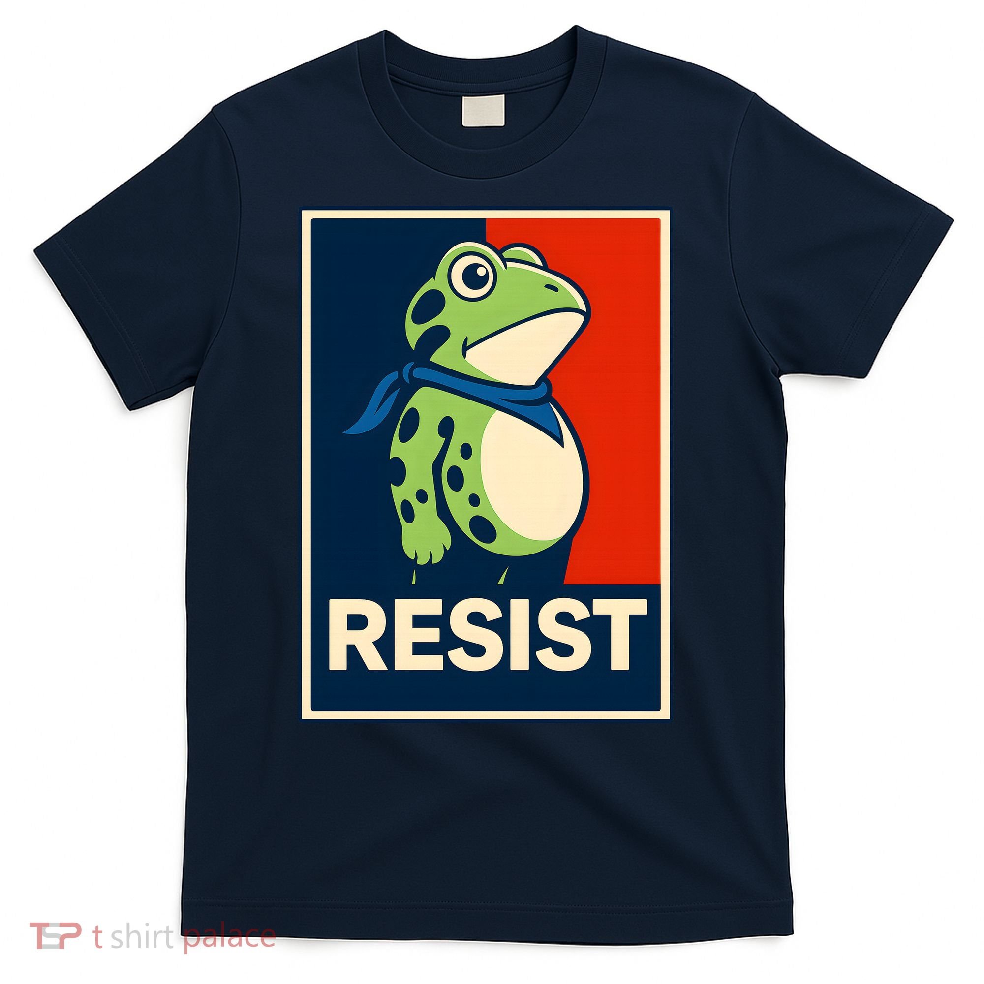 Portland Frog Protest Retro Vintage T-Shirt