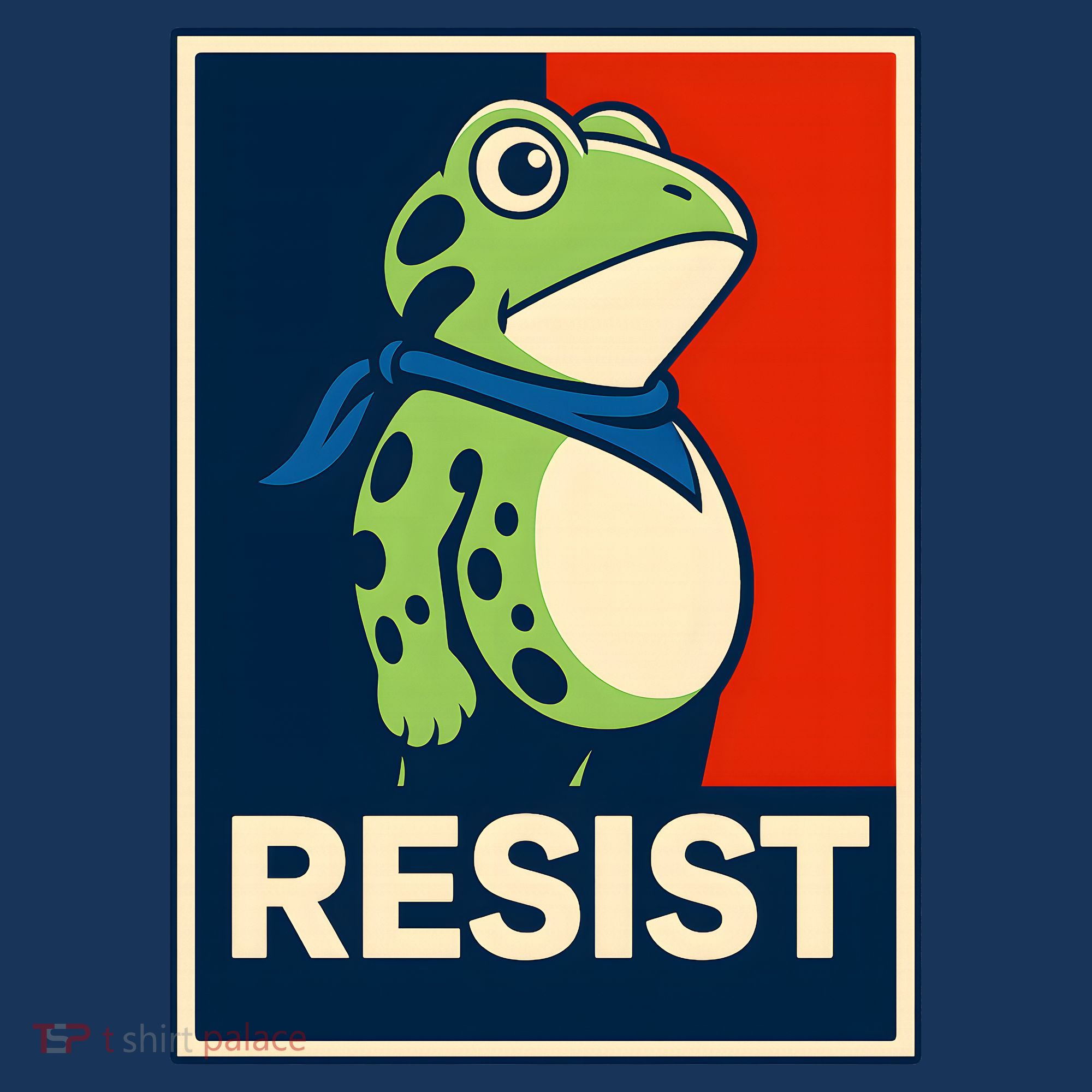 Portland Frog Protest Retro Vintage T-Shirt