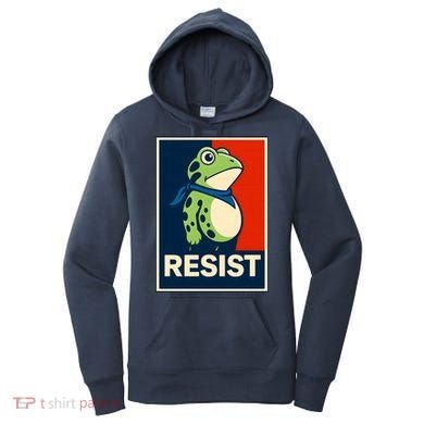 Portland Frog Protest Retro Vintage Women's Hoodie