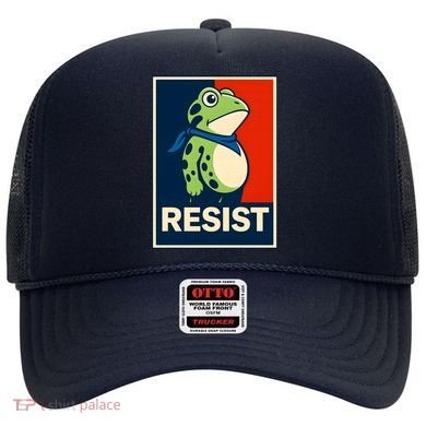 Portland Frog Protest Retro Vintage Hat