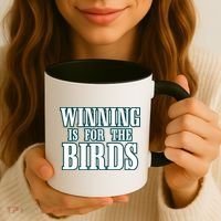 Philly Football Philadelphia Winning Is For The Birds Coffee Mug thumb 3