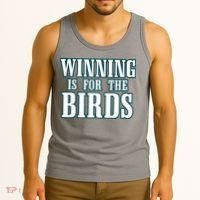 Philly Football Philadelphia Winning Is For The Birds Tank Top thumb 3