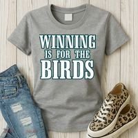 Philly Football Philadelphia Winning Is For The Birds Women's T-Shirt thumb 3