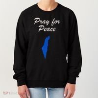 Pray for Peace in the Middle East Pray for Peace in Israel Women's Sweatshirt thumb 0
