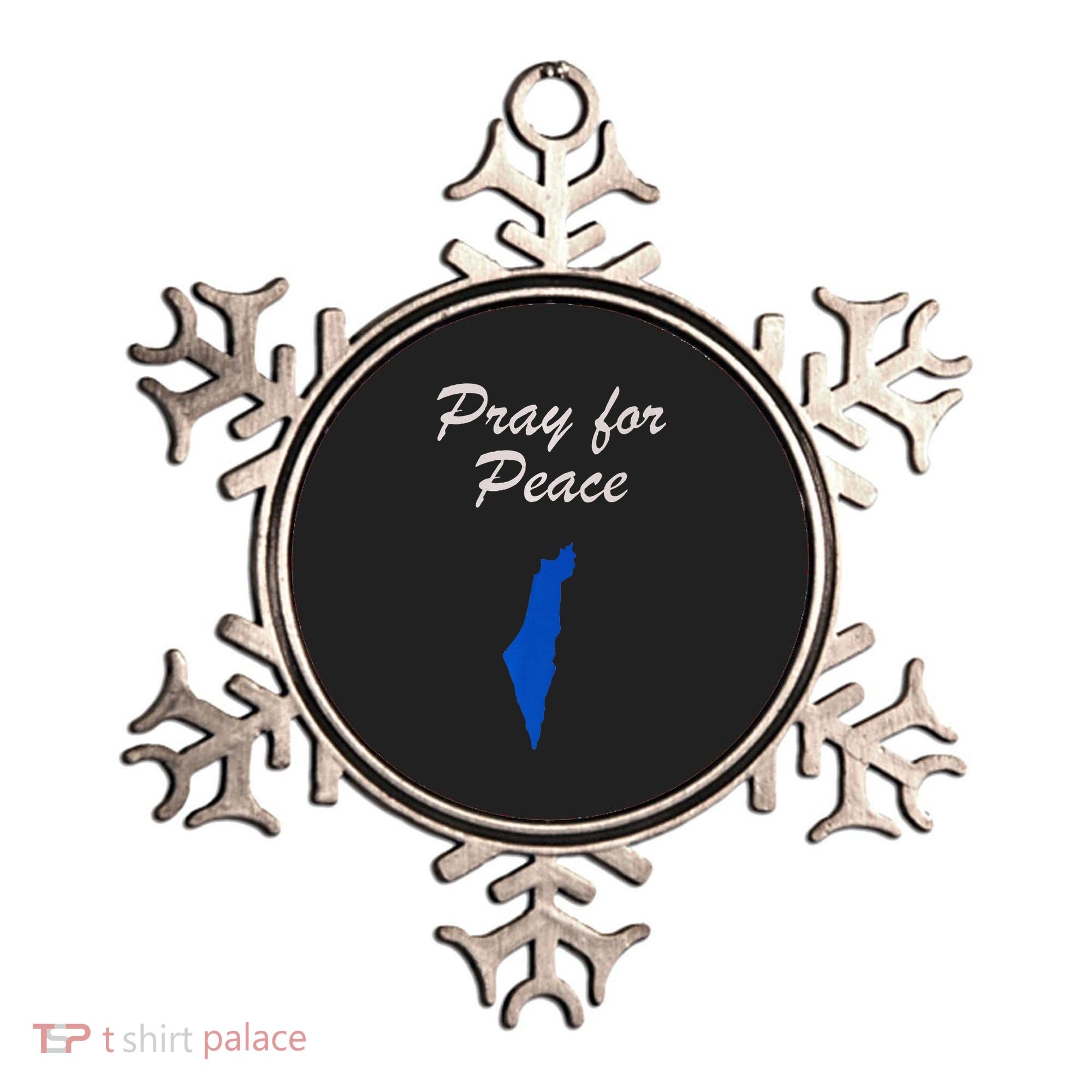 Pray for Peace in the Middle East Pray for Peace in Israel Ornament